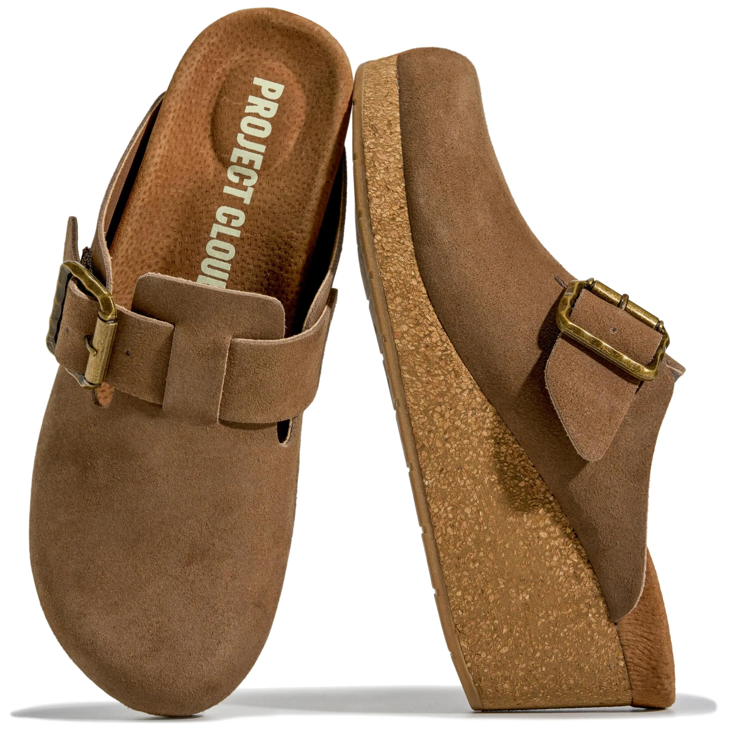 Project Cloud Fiona Suede Mules