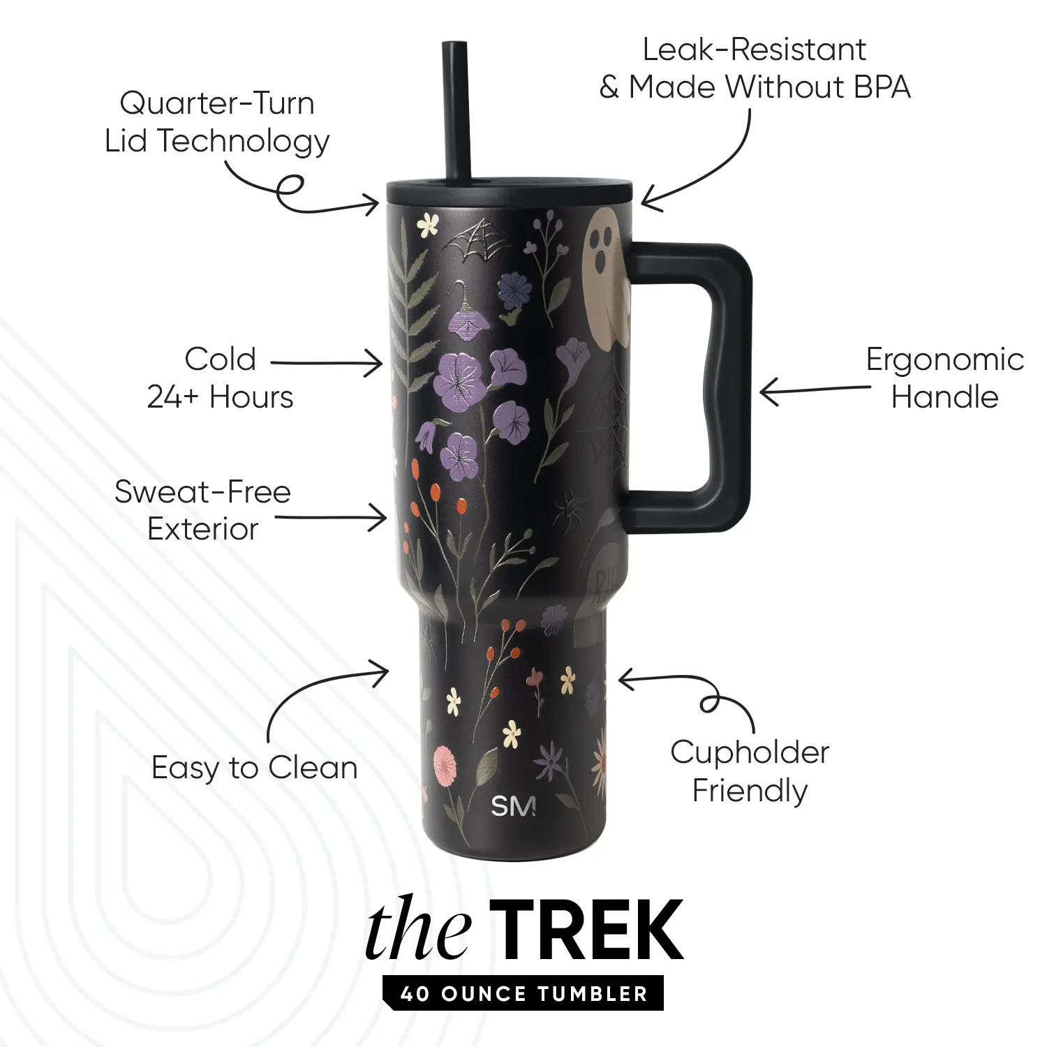 Simple Modern's Trek 40-Ounce Halloween Tumbler