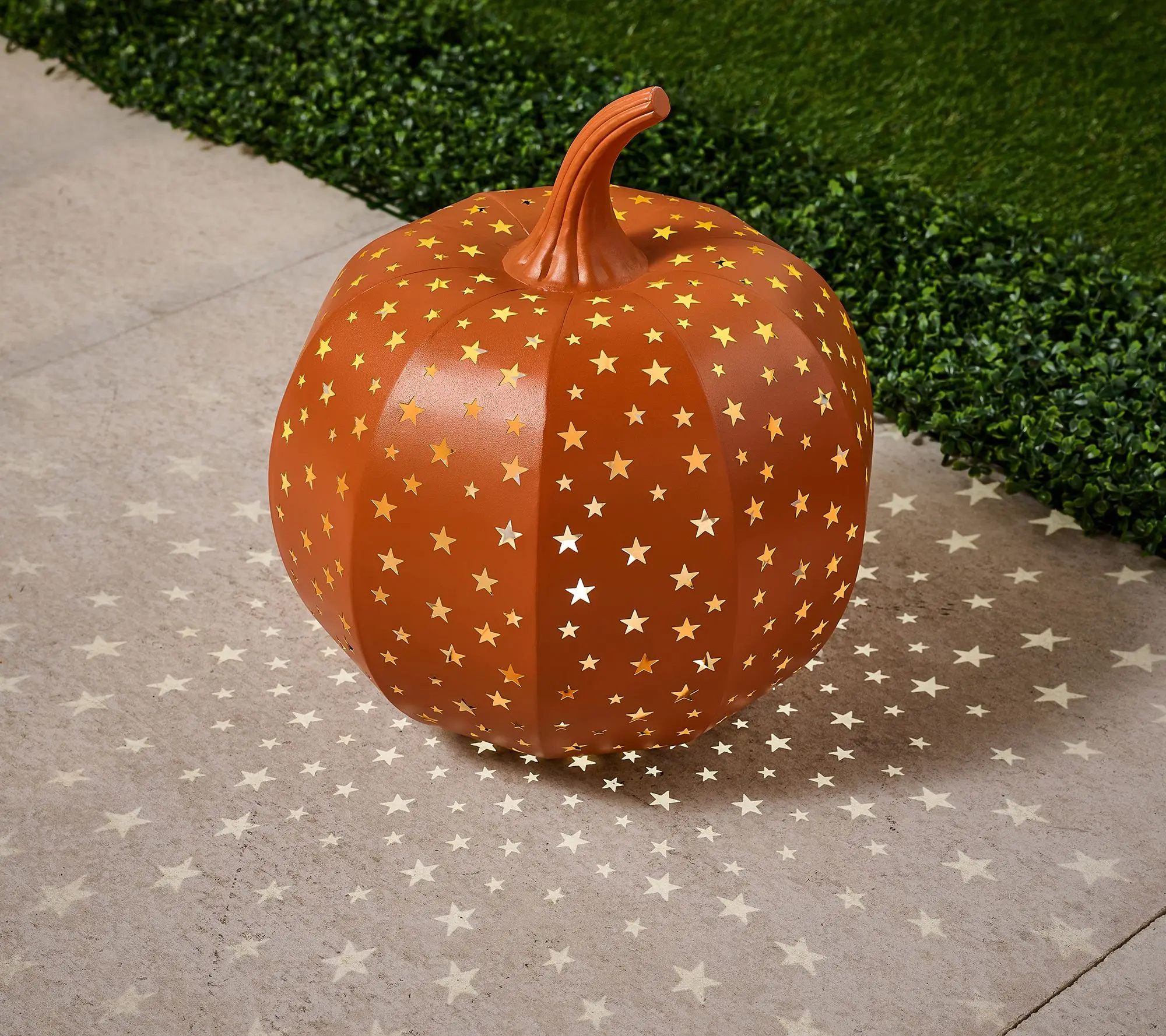 Martha Stewart Light-Up Stargazer Pumpkin